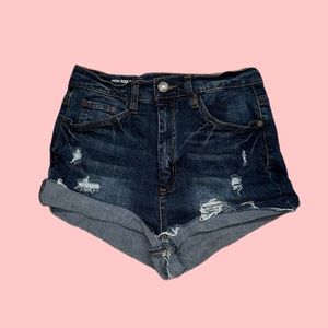 High Rise Cheeky Shorts